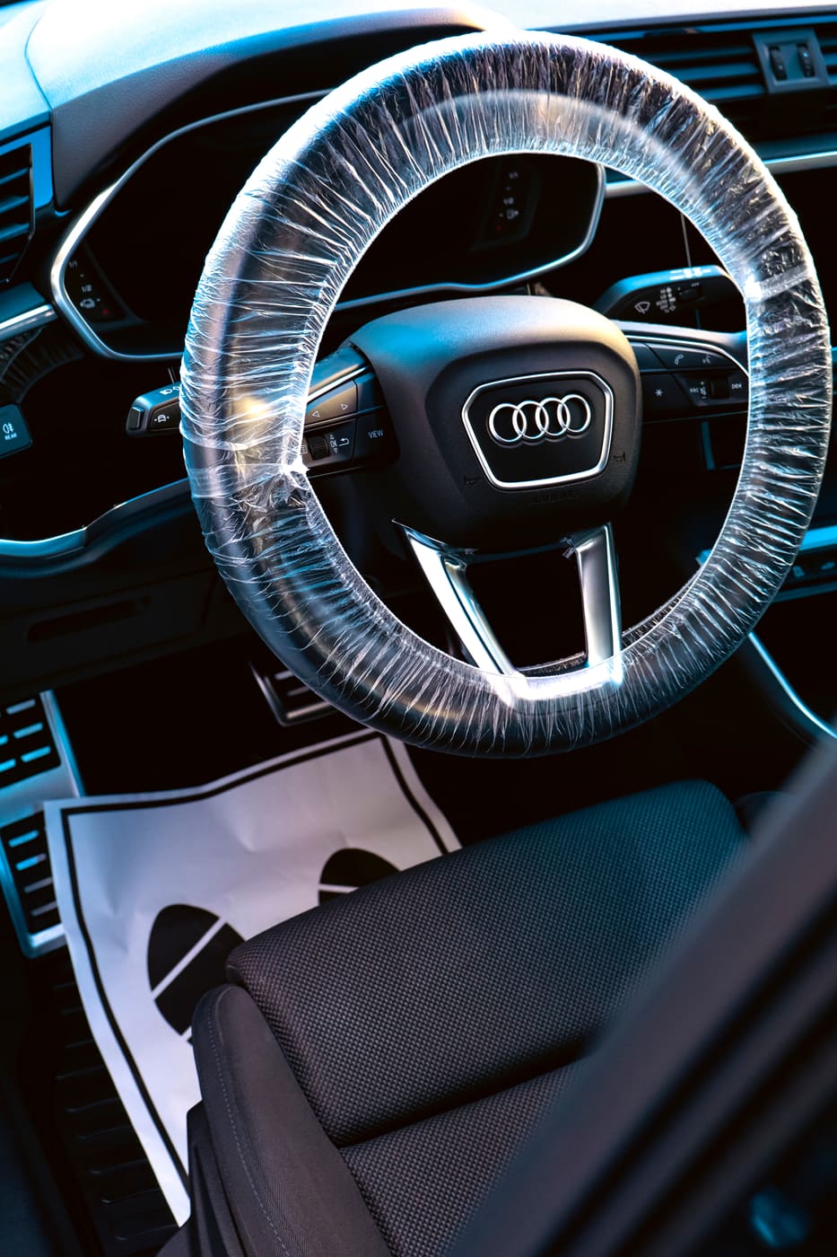 Audi Q3 Sportback — Detailing Interno completo