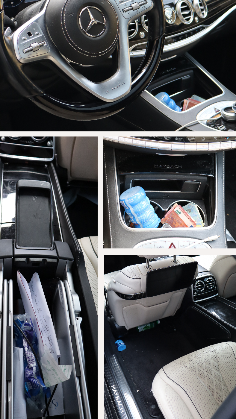 Mercedes Classe S Maybach — Detailing Interno completo + Pulizia Vano motore